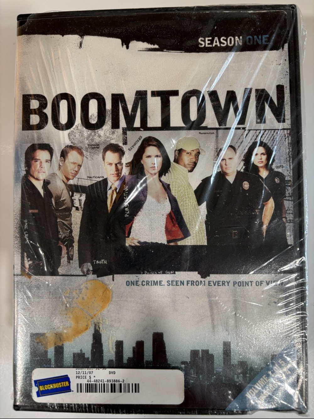 Boomtown DVD Lot Volumes 1–5‎ TV Series Ex Rental Blockbuster